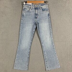 NWT Joe's Jeans The Callie Jeans Women's 26 Queen High Rise Cropped Boot Raw Hem